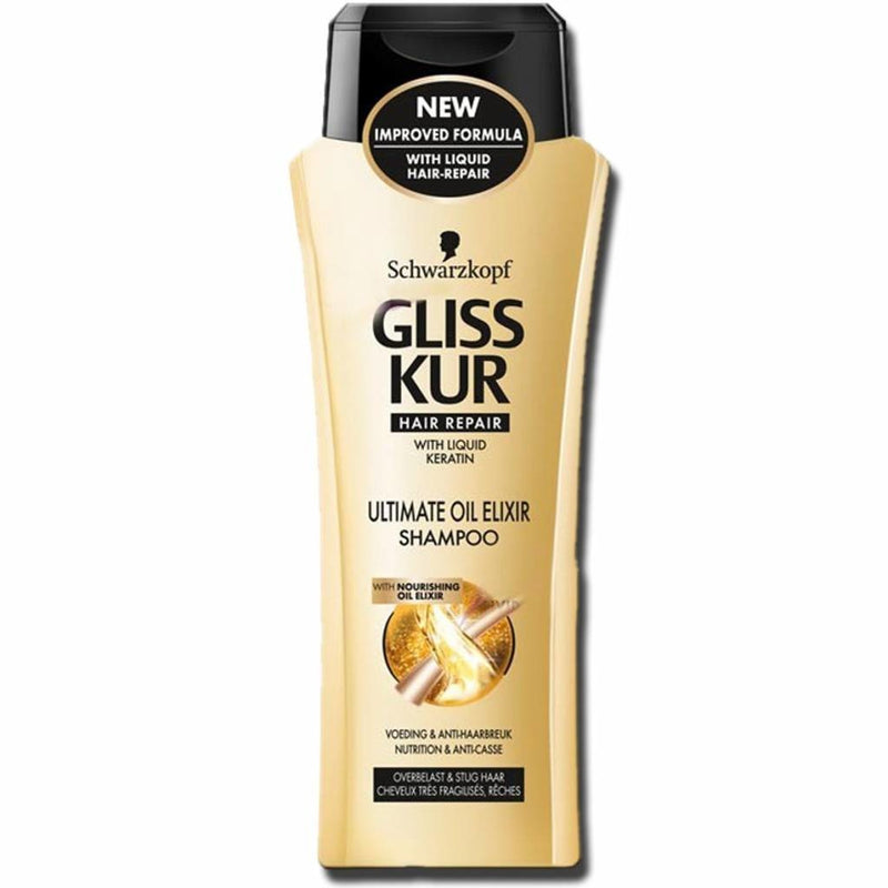 Gliss Kur Shampoo Ultimate Oil Elixer - 250 Ml