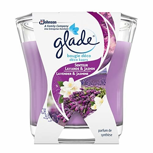 Glade Geurkaars - Lavender & Jasmine 70 Gr