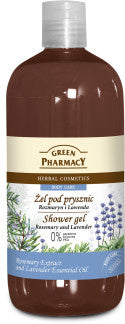Green Pharmacy Showergel Rosemary & Lavender - 500 Ml