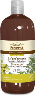 Green Pharmacy Showergel Shea Butter & Green Coffee - 500 Ml