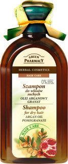 Green Pharmacy Shampoo Arganolie & Pomegranate - 350 Ml