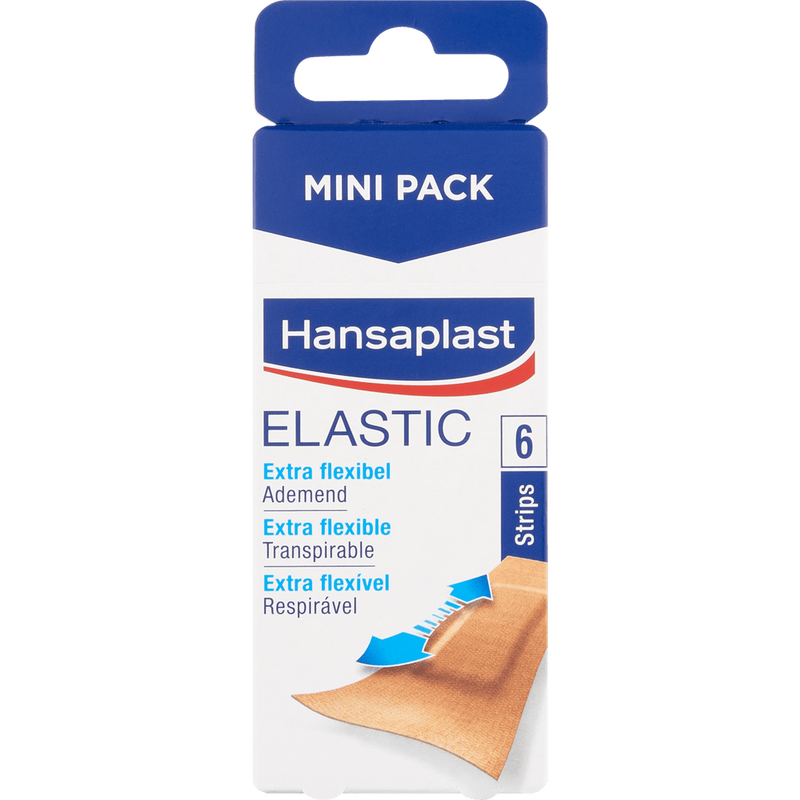 Hansaplast Elastic - Extra Flexibele Pleisters 6pcs