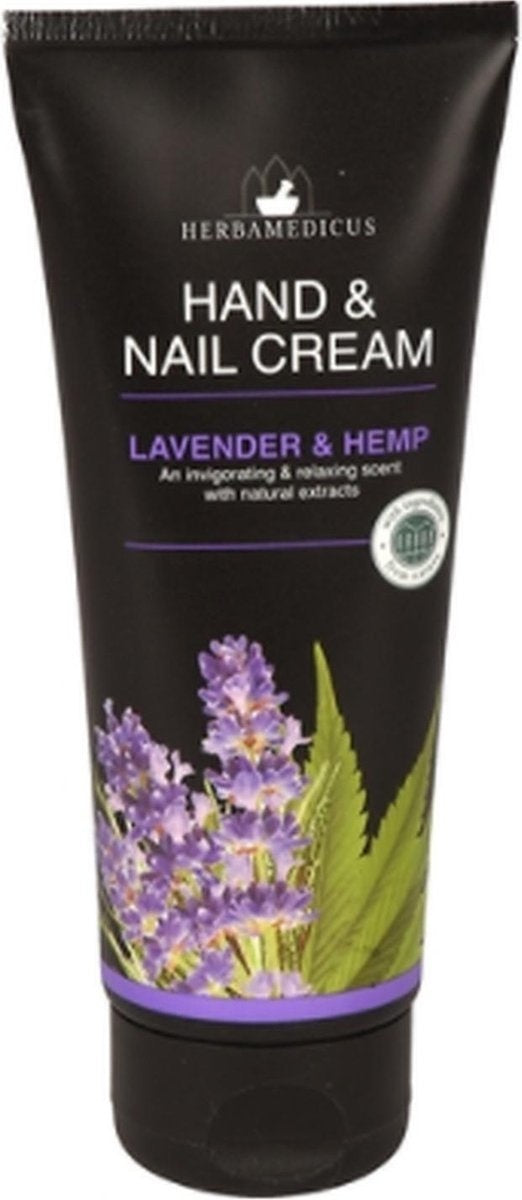 Herbamedicus Hand & Nagel Creme - Lavender & Hemp 100 Ml