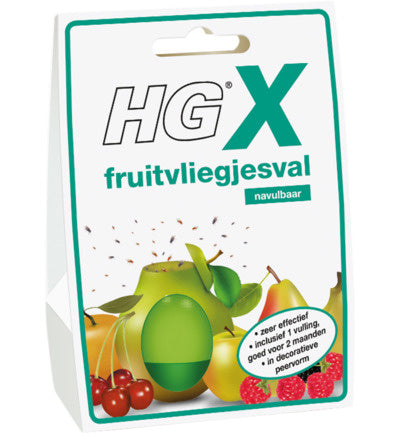 Hg X Fruitvliegjesval - Navulbaar 1 Stuk