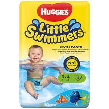 Huggies - Little Swimmers 3-7 7-15kg 12 Stuks