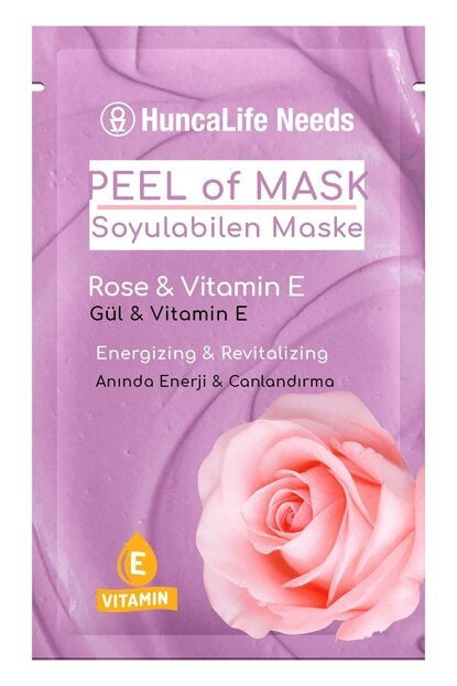 Huncalife Needs Rose & Vitamin E - Peel Off Masker 10ml