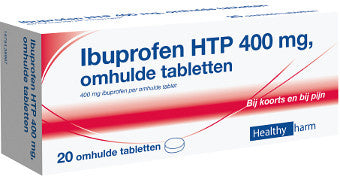 Ibuprofen 400mg Suikervrij - 20 Tabletten