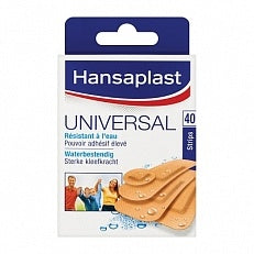 Hansaplast Plasters 40pcs Universal Water Repellent
