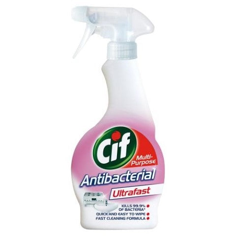 Cif Spray 450ml Antibacterial Ultra Fast