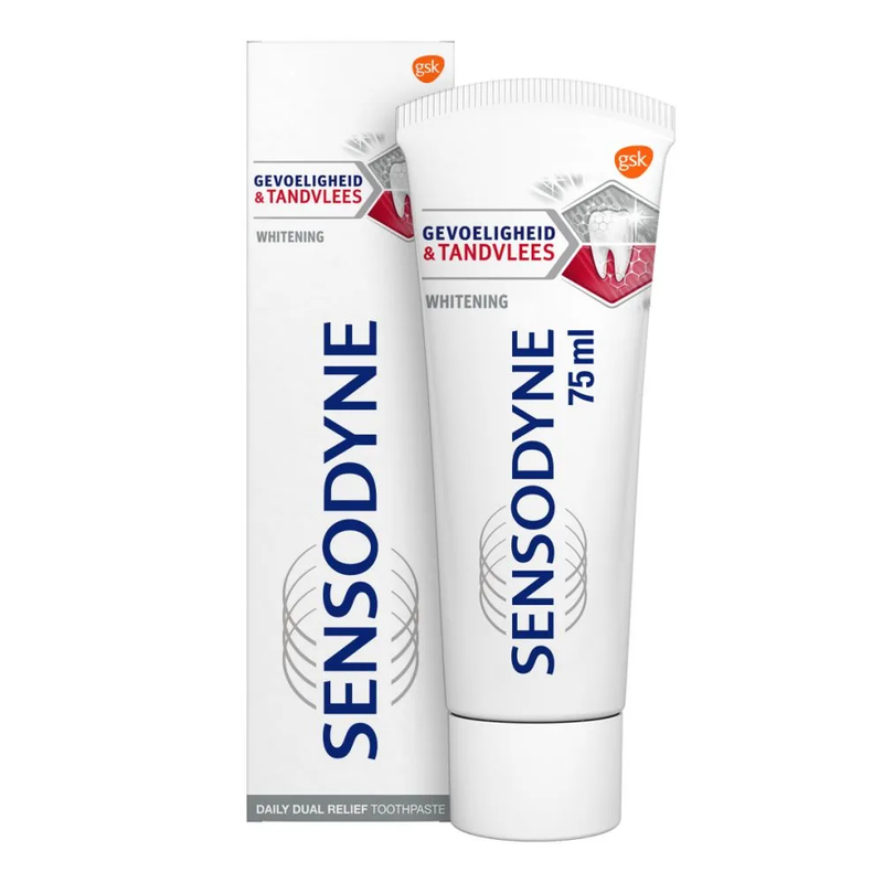 Sensodyne Toothpaste 75ml Gevoeligheid&Tandvlees Wh Nl Tekst
