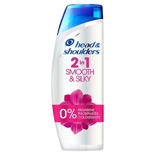Head & Shoulders Shampoo 450ml 2in1 Smooth & Silky