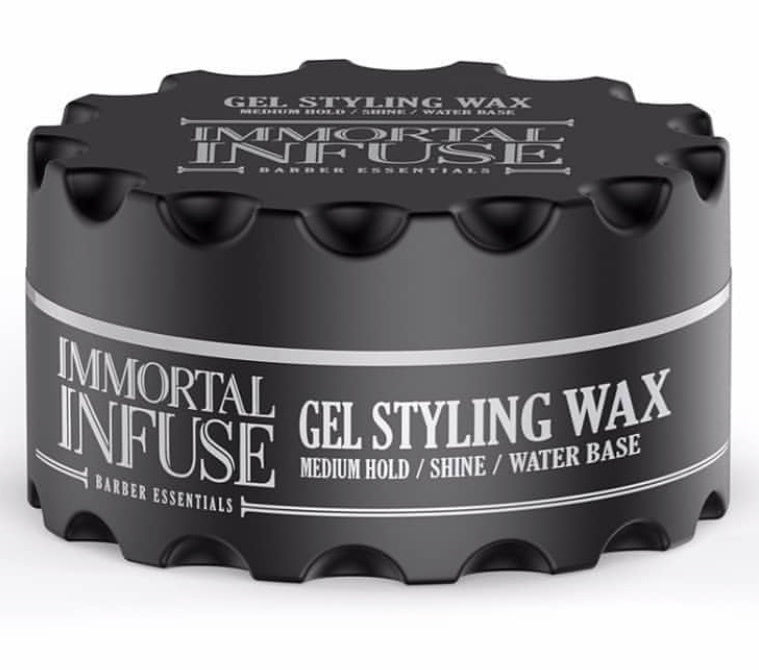Immortal Infuse Gel Styling Wax Black 150 Ml