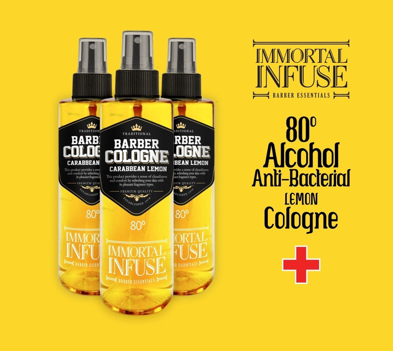 Immortal Infuse Lemon Cologne 80% Alcohol 150 Ml Spray
