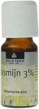 Jacob Hooy Jasmijn 3% - Etherische Olie 10ml