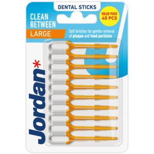 Jordan Clean Between Large - Dental Sticks 40 Stuks
