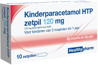 Healthypharm Paracetamol Zetpil 120 Mg - 10 Sup