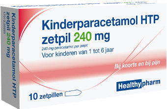 Healthy Paracetamol Zetpil 240 Mg - 10 Sup