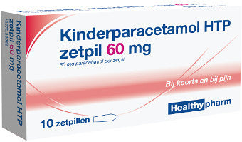 Healthypharm Paracetamol Zetpil 60 Mg - 10 Sup