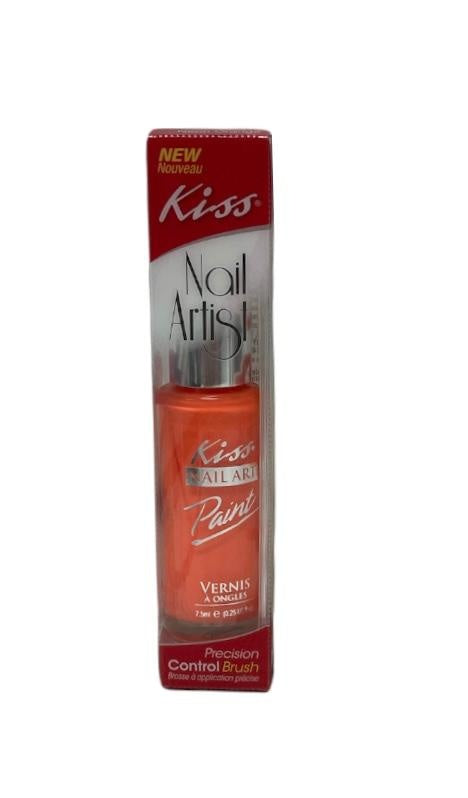 Kiss Nail Artist Neon Orange - Nagellak 7,5ml