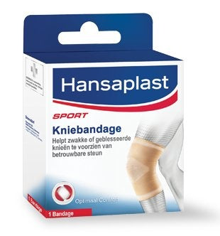Hansaplast Sport Kniebandage Large - 1 Stuk