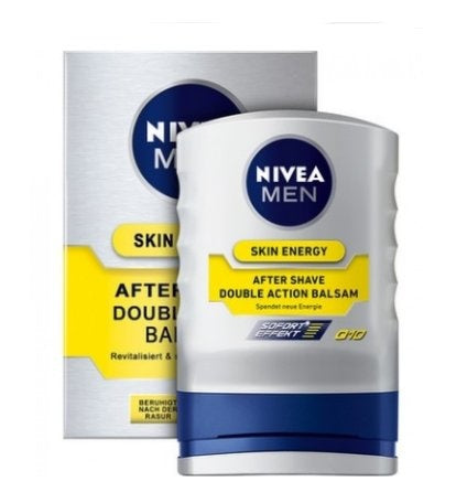 Nivea For Men Aftershave Double Action - 100 Ml