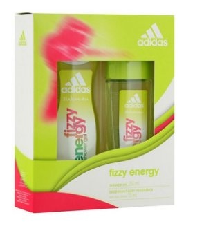 Adidas Women Frizzy Energy Geschenkset Edt 30ml & Showergel - 1 Stuks