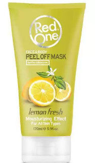 Red One Face & Body Peel Off Mask Lemon Fresh - 170 Ml