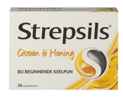 Strepsils Citroen/Honing - 36 Stuks