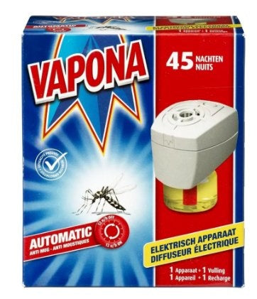 Vapona Elektrisch Anti Mug App & 1 Navul - 1 Stuks