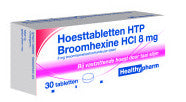 Healthypharm Hoesttabletten Broomhexine 8mg - 30 Tabletten