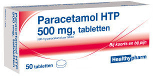Healthypharm Paracetamol 500 Mg - 50 Stuks