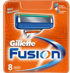 Gillette Fusion Manual Mesjes - 8 Stuks