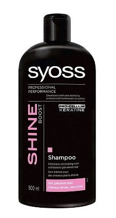 Syoss Shampoo Shine Boost - 500 Ml