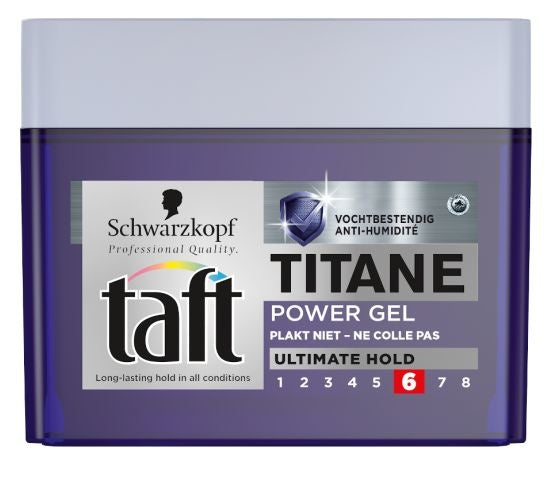 Taft Styling Titane Power Gel - 250 Ml