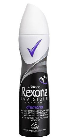 Rexona Women Deospray Invisible Black & White - 150 Ml