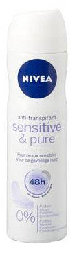 Nivea Deo Spray Sensitive&Pure - 150 Ml