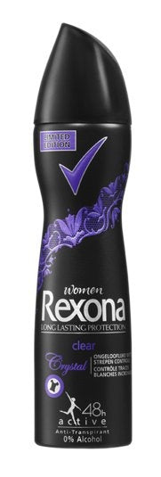 Rexona Women Deospray Clear Black - 150 Ml