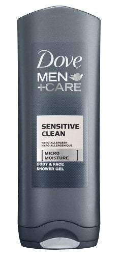 Dove Men Showergel Sensitive Clean - 250 Ml