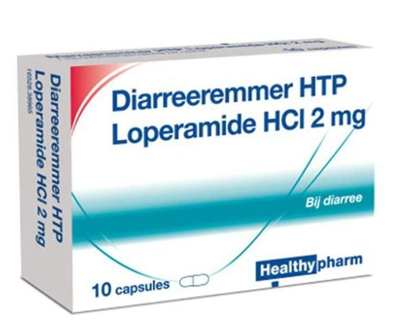 Healthypharm Diarree Remmer 2mg - 10 Capsules