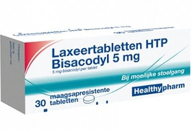 Healthypharm Laxeertabletten 5mg - 30 Tabletten