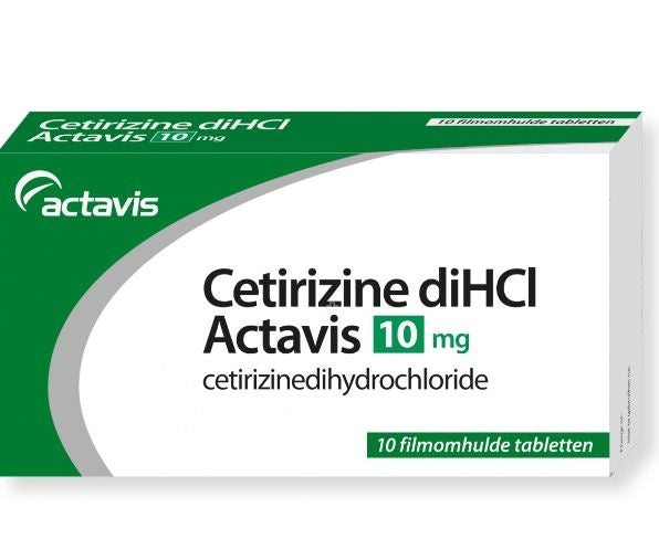 Actavis Cetirizine Dihcl 10 Mg - 10 Stuks