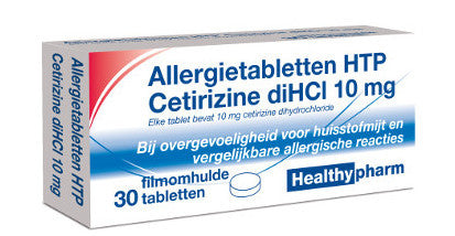 Healthypharm Cetirizine 10 Mg - 30 Tabletten