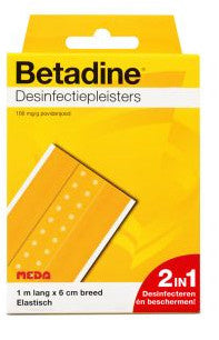 Betadine Desinfectiepleister - 1mx6 Cm