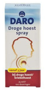 Daro Droge Hoest Spray - 25 Ml