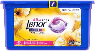 Lenor Pods All In 1 Gold - Wasmiddel Color Caps 43st