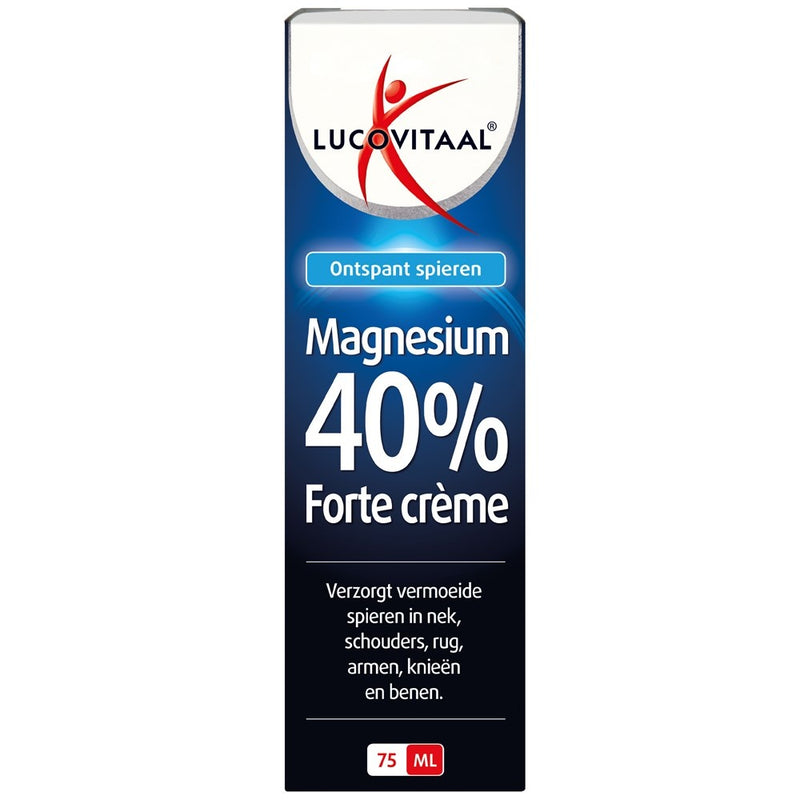 Lucovitaal - Magnesium 40% Forte Creme 75ml