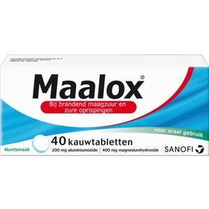 Maalox - Kauwtabletten 40 Stuks
