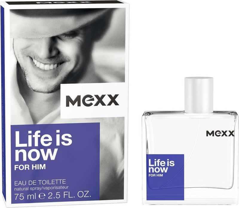 Mexx Life Is Now For Him - Eau De Toilette 75ml