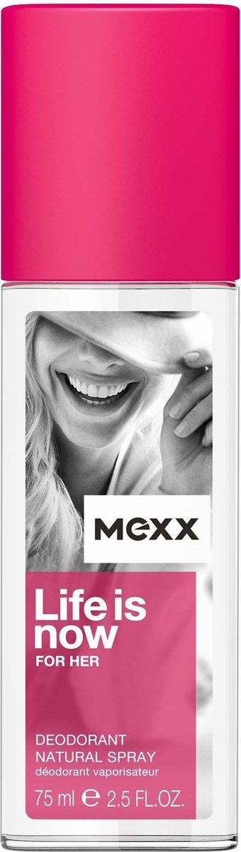 Mexx Life Is Now Women Deodorant Spray - 75 Ml