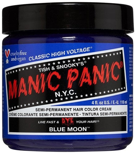 Manic Panic Semi Permanent - Hair Dye Blue Moon 118ml